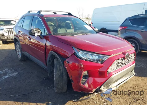 2020 Toyota Rav4 Limited из США, поврежденный, VIN 2T3Y1RFV4LW071161